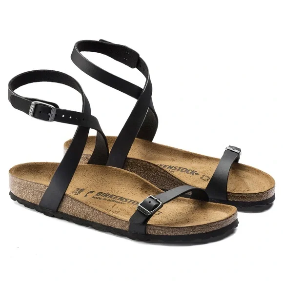 Birkenstock Daloa Black Sandal - Picture 1 of 4